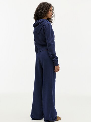 Pull&Bear Sweatjacke in Blau