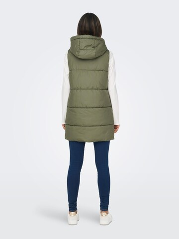 Gilet 'Asta' ONLY en vert