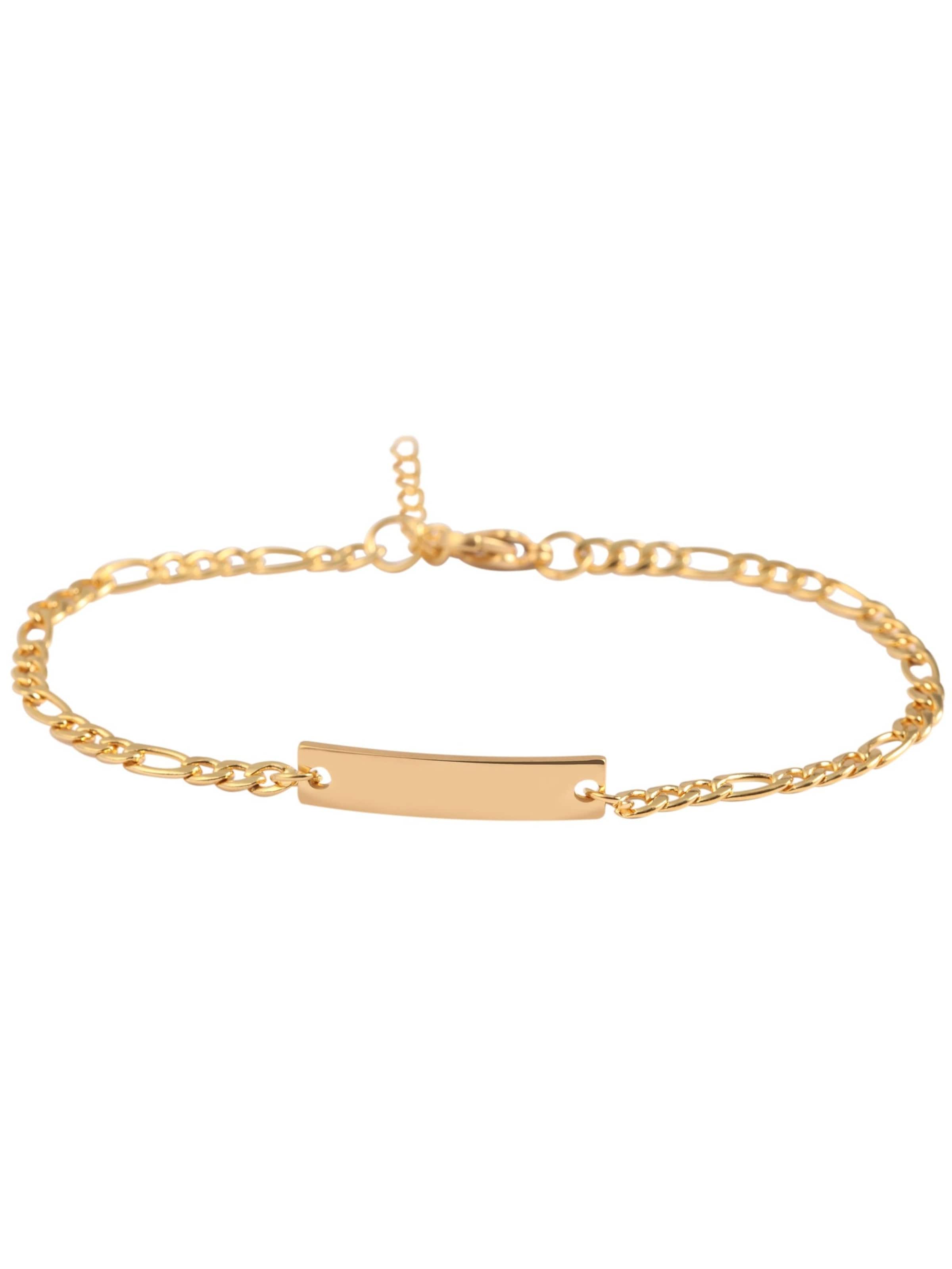 Akzent Bracelet 'Grav' in Gold: front