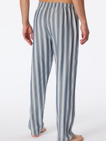 SCHIESSER Regular Sportbroek ' Mix & Relax ' in Blauw