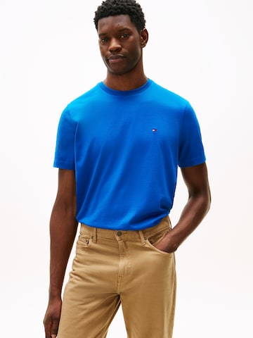 T-Shirt 'ESS SEASONAL' TOMMY HILFIGER en bleu : devant