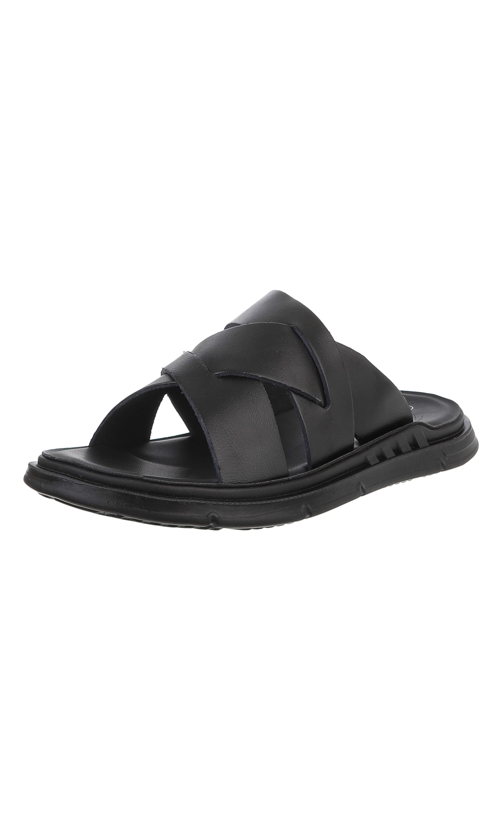 CoolWalk Pantolette in Schwarz: Vorderseite