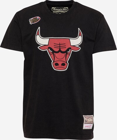 Tricou Mitchell & Ness pe roșu pastel / negru / alb, Vizualizare produs
