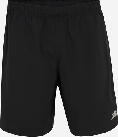 new balance Sportshorts 'Core Run 7' in grau / schwarz, Produktansicht