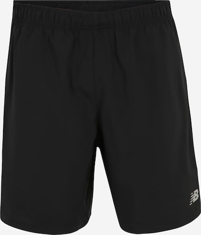 new balance Workout Pants 'Core Run 7' in Grey / Black, Item view