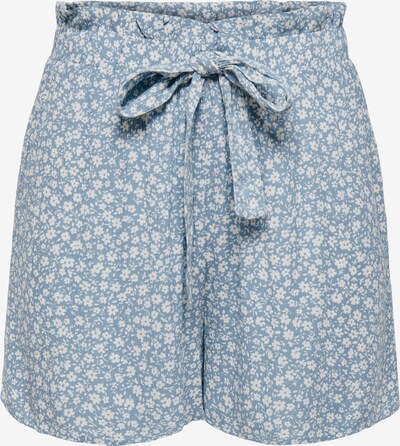 ONLY Shorts 'Romina' in rauchblau / weiß, Produktansicht