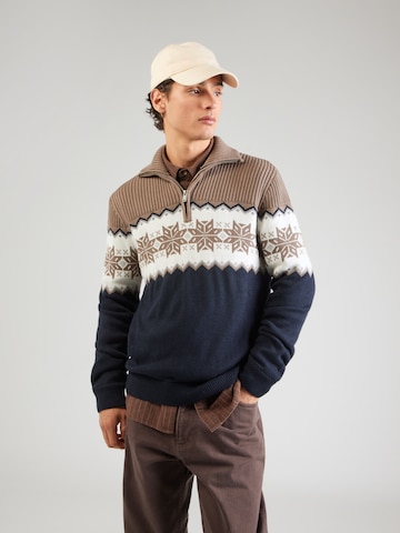 Lindbergh Sweter w kolorze niebieski: przód