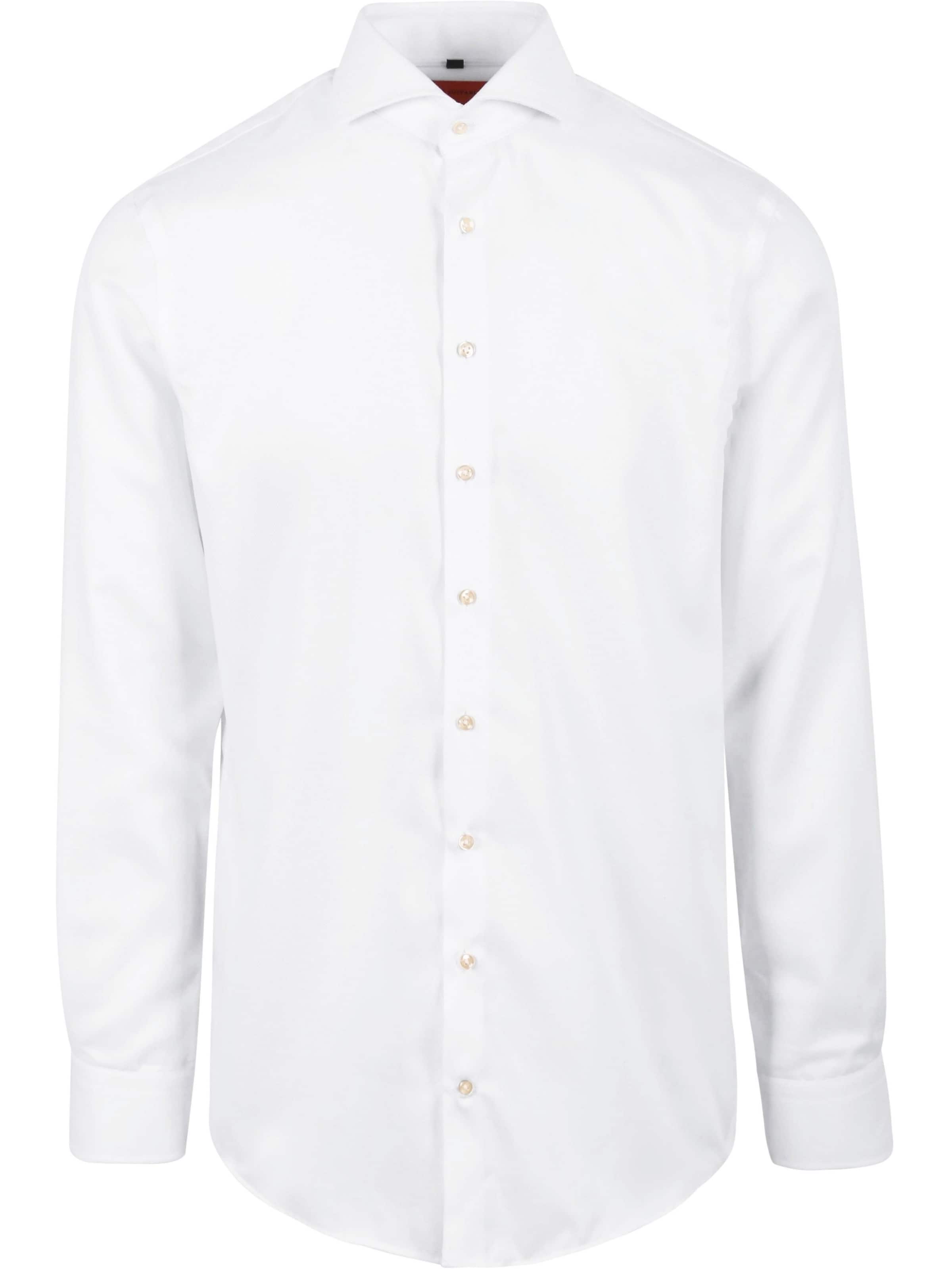 Suitable Slim fit Button Up Shirt in White