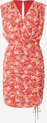 Trendyol - Vestido de verano en rojo: frente