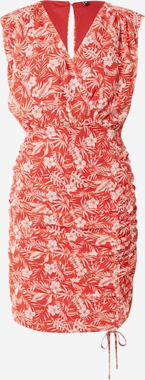 Trendyol Vestido de verão em vermelho néon / offwhite, Vista do produto