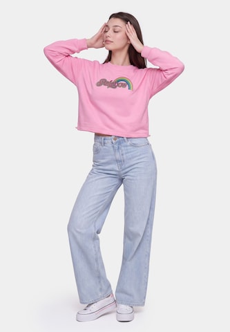MYMO - Sweatshirt em rosa