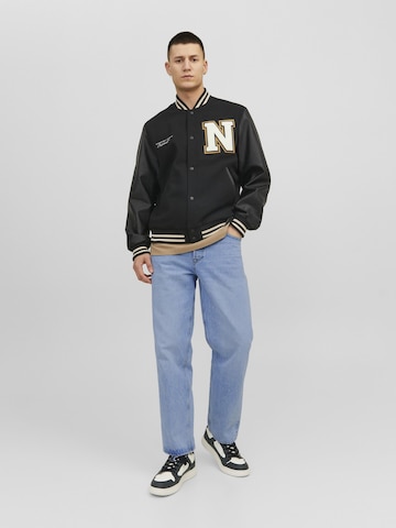 JACK & JONES Voľný strih Džínsy 'JJIEddie' - Modrá