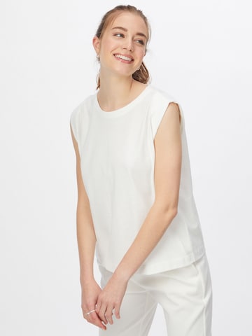 OPUS - Top 'Iveke' en blanco: frente