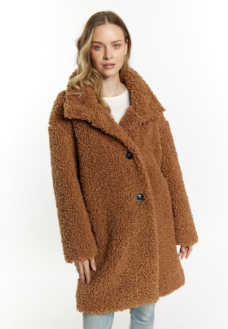 DreiMaster Vintage Демисезонное пальто в Коричневый: спереди