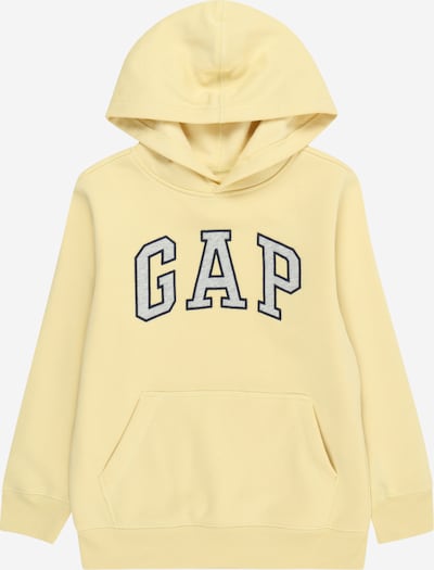 GAP Sweatshirt i pastellgul / grå / svart, Produktvy