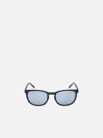 TIMBERLAND Sonnenbrille 'Timberland TB00074 Red/horn 55/21/145 MAN Sunglasses' in Blau: Vorderseite