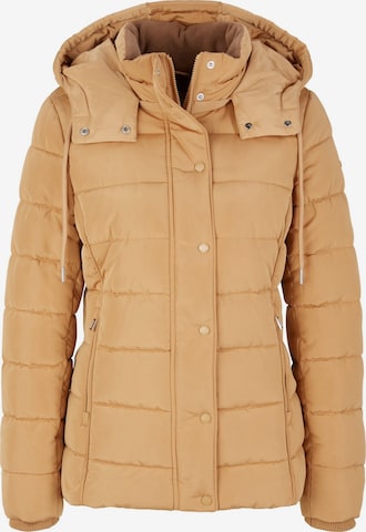 TOM TAILOR Winter jacket in Brown: front