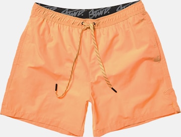 Shorts de bain Pull&Bear en orange : devant