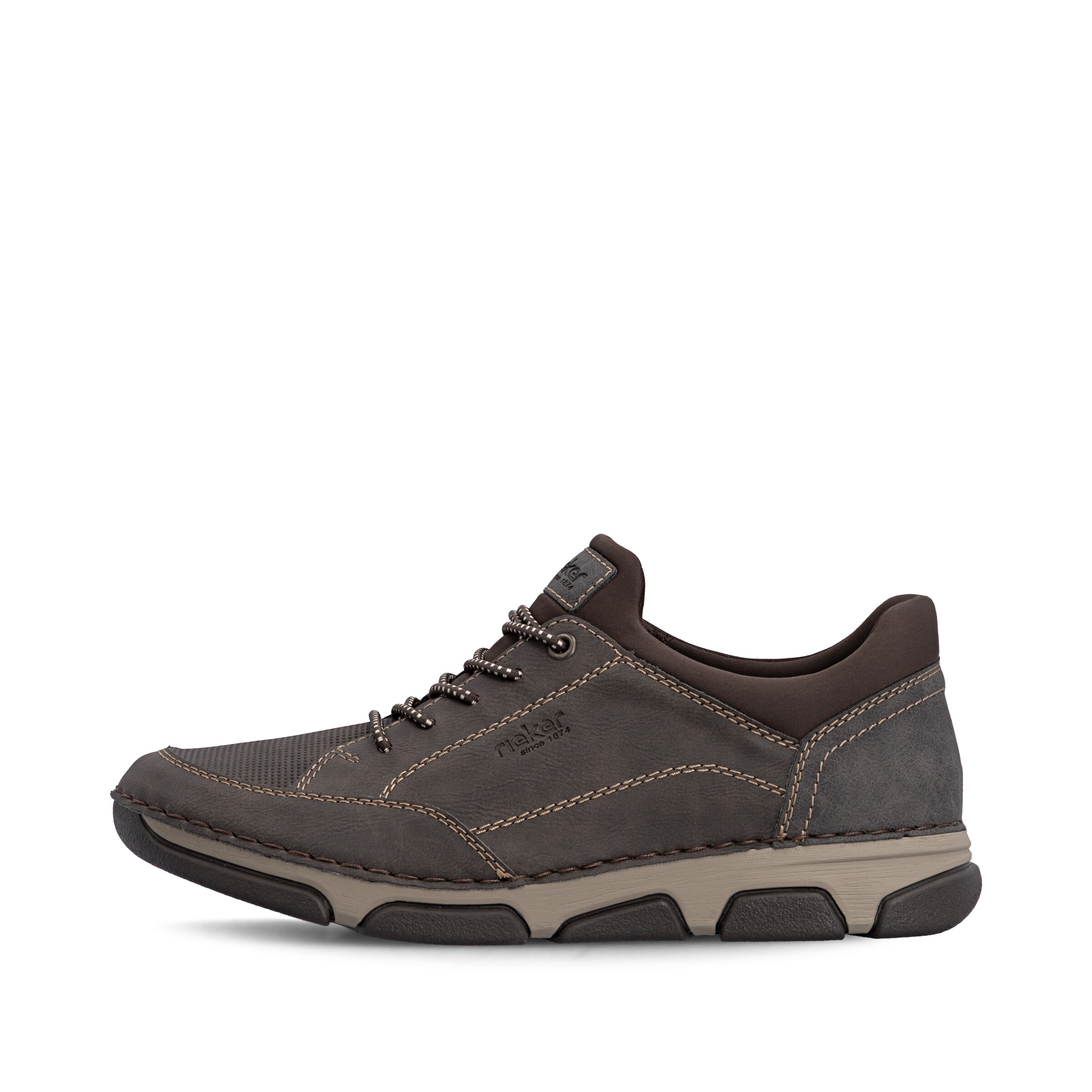 Baskets basses Rieker en marron