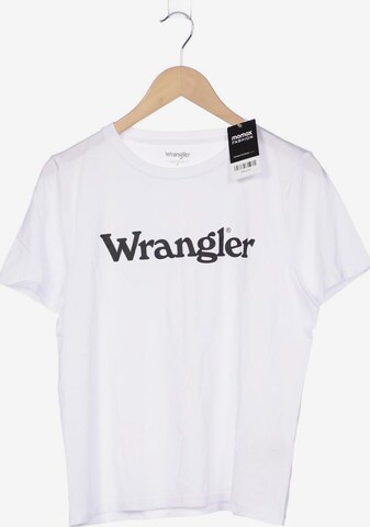 WRANGLER T-Shirt M in Weiß: predná strana