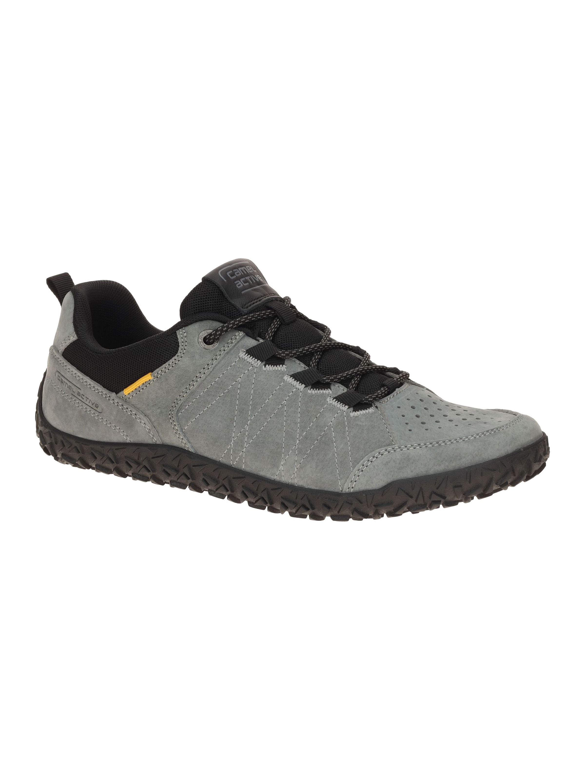 CAMEL ACTIVE Schnürschuh 'camel active Island Schuhe grau schwarz Barfußschuhe 54ILA11'‌‌‌‌‌‌‌ in Grau: Vorderseite