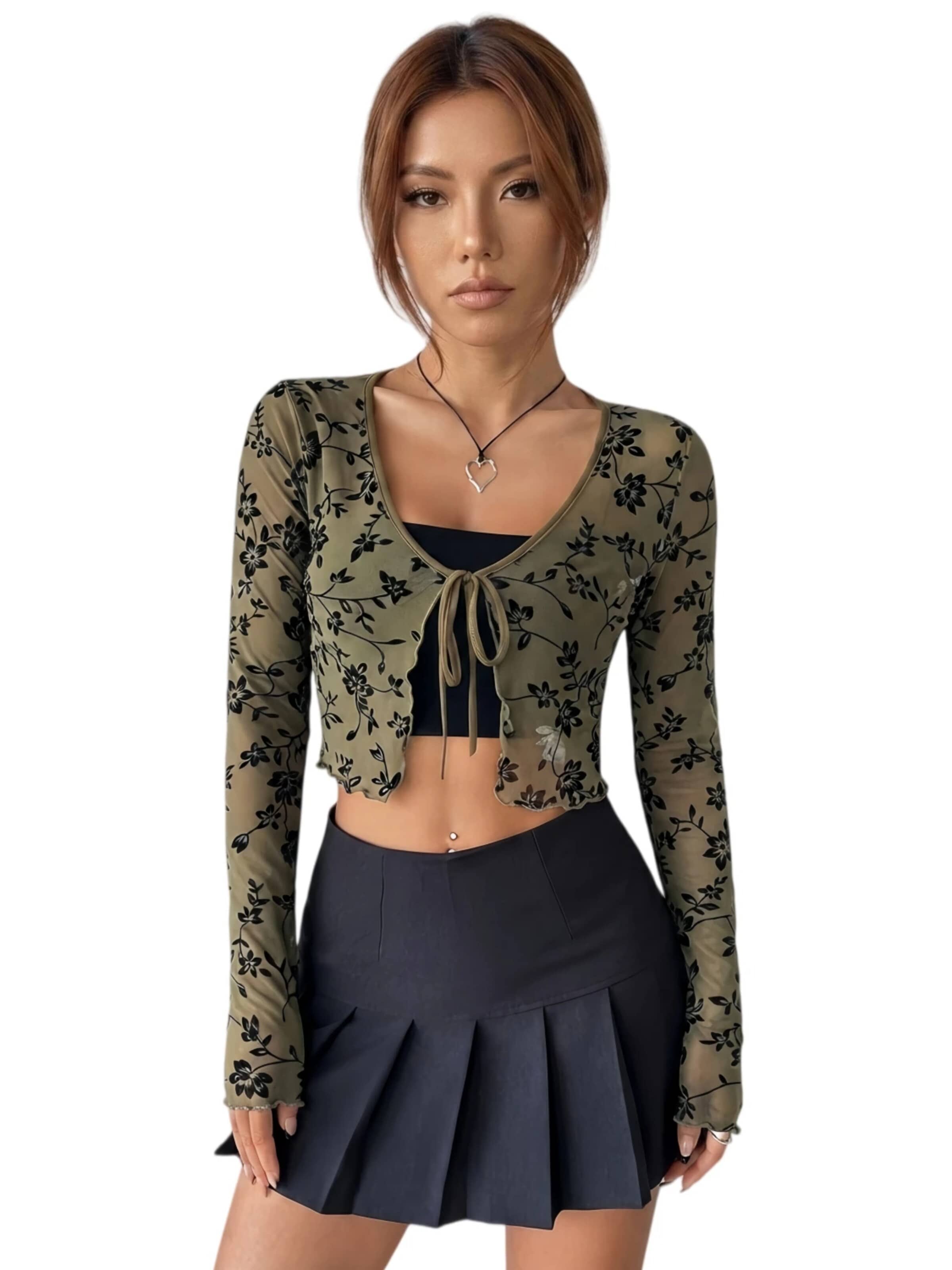 Yesfashion Übergangsjacke‌‌‌‌‌‌‌‌‌‌ in Grün: Vorderseite