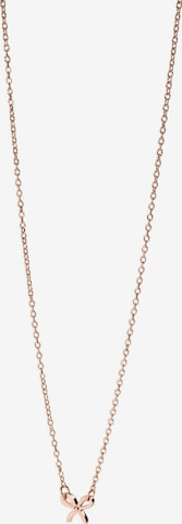 PURELEI Ketting 'Bow' in Goud: voorkant