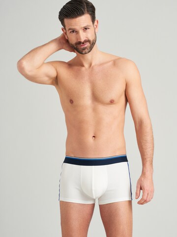 SCHIESSER Boxer shorts 'Sustainable Rib' in White: front