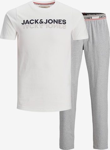 Pigiama lungo di JACK & JONES in grigio: frontale