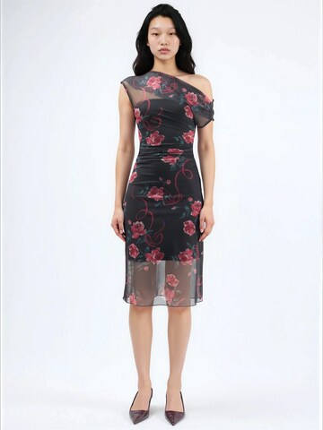 Robe de cocktail Hiccup en noir : devant