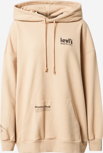 LEVI'S ® Sportisks džemperis 'Prism Hoodie', krāsa - miesaskrāsas / rožkrāsas / melns, Preces skats