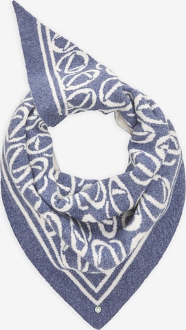 Foulard CODELLO en bleu : devant