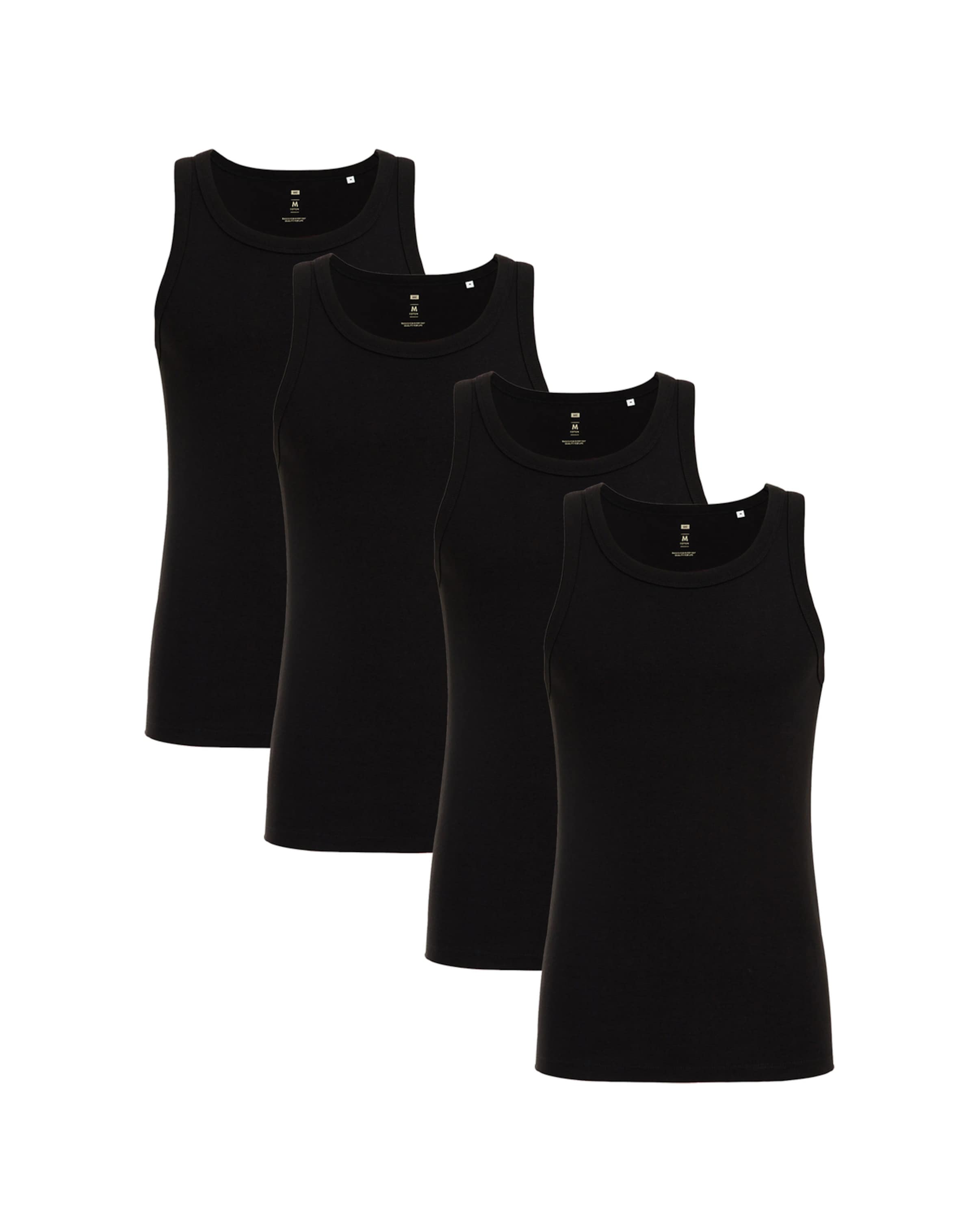 melns WE Fashion Apakškrekls: no priekšpuses