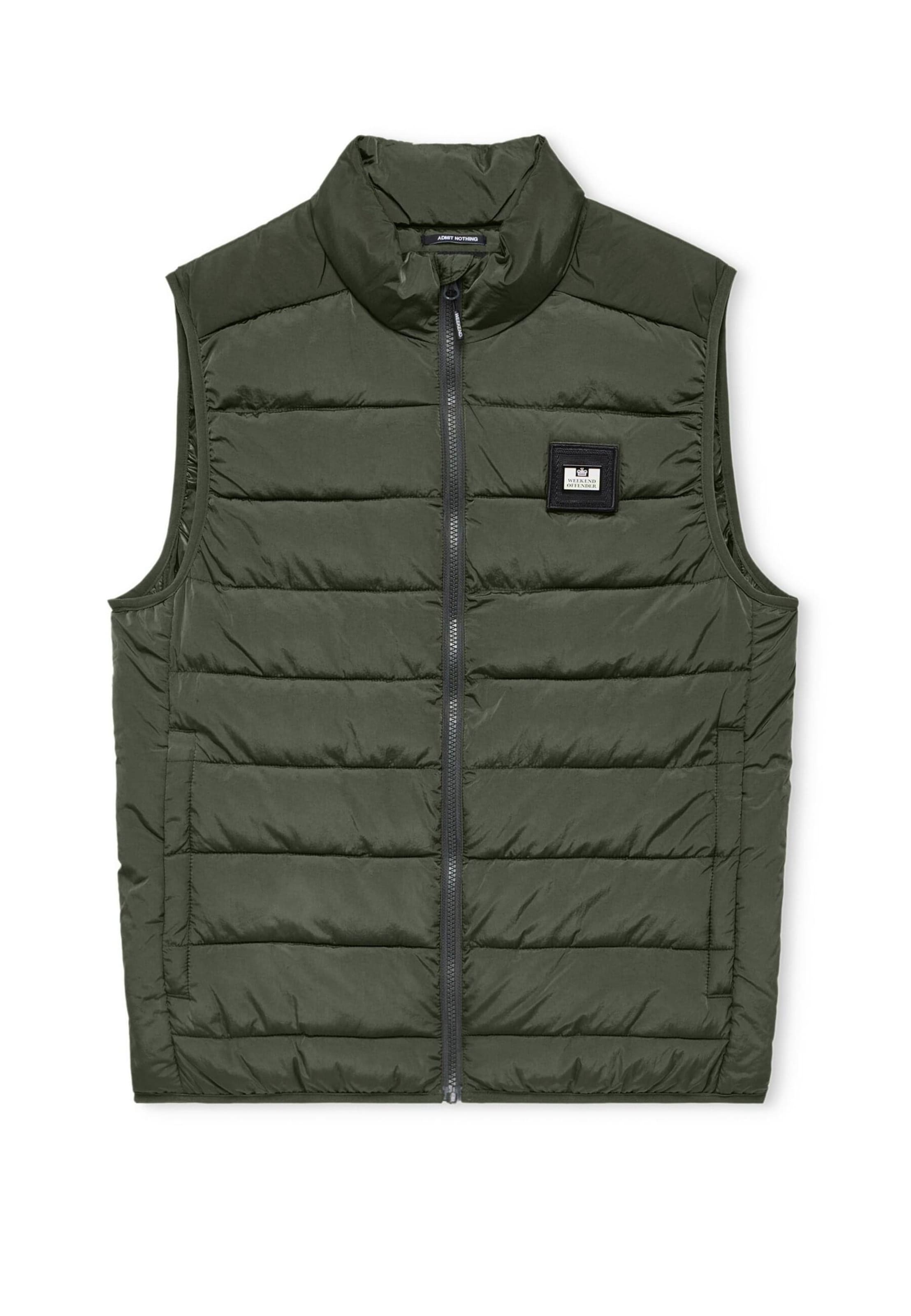Weekend Offender Vest 'Gacha' in Green: front