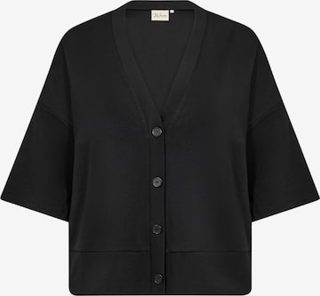 Cardigan 'Sabina 43' Wasabi Concept en noir : devant