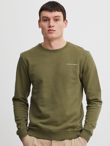 Casual Friday Sweatshirt 'Severin' in Groen: voorkant