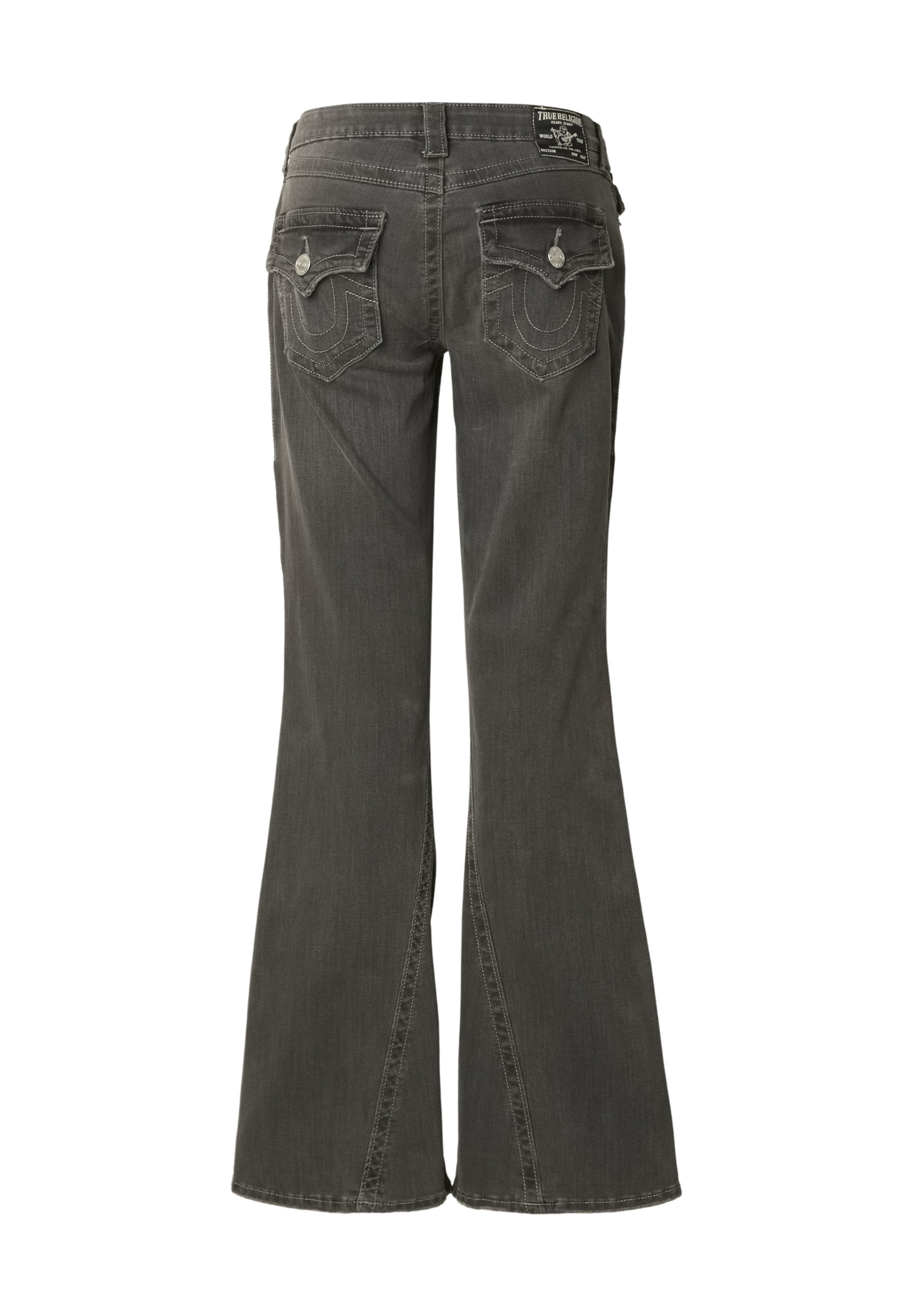 évasé Jean 'Joey' True Religion en gris