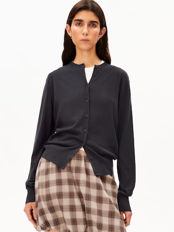ARMEDANGELS Knit cardigan in Grey: front