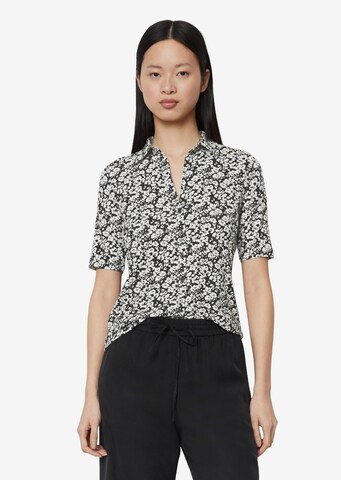 Marc O'Polo Blouse in Zwart: voorkant