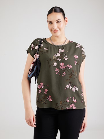 Vero Moda Curve Pusero 'VMNEWHALLIE' värissä harmaa: etupuoli