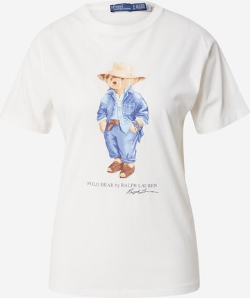 Polo Ralph LaurenMajica 'TRVLR BR' - bijela boja: prednji dio