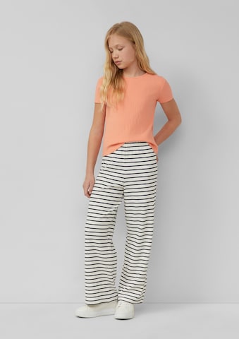 s.Oliver Wide leg Broek in Zwart