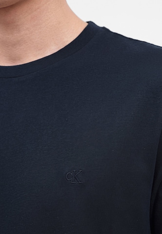 Calvin Klein Jeans Tričko 'CLASSIC' – modrá: přední strana