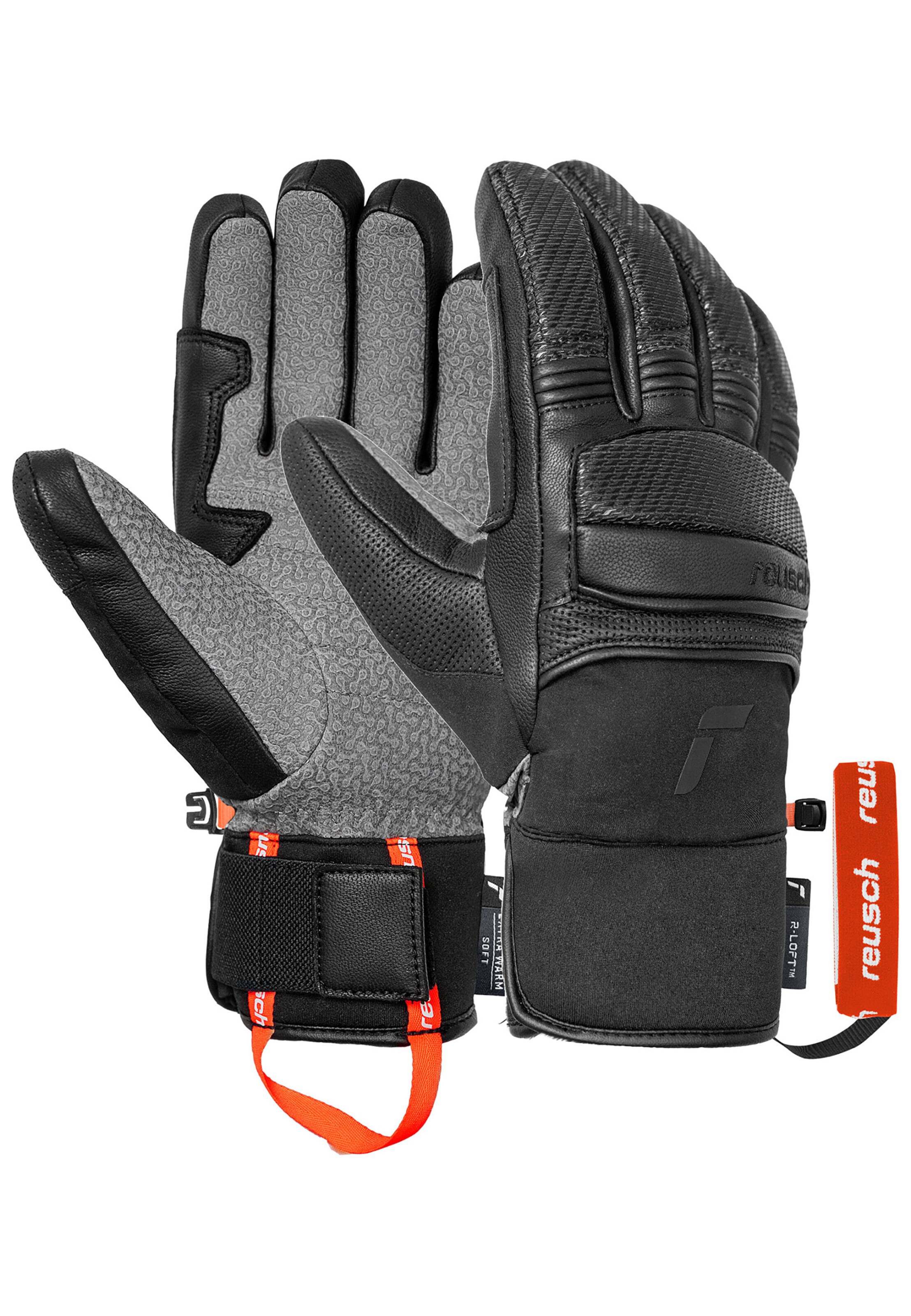 REUSCH Sports gloves 'Alpine Master' in Black: front