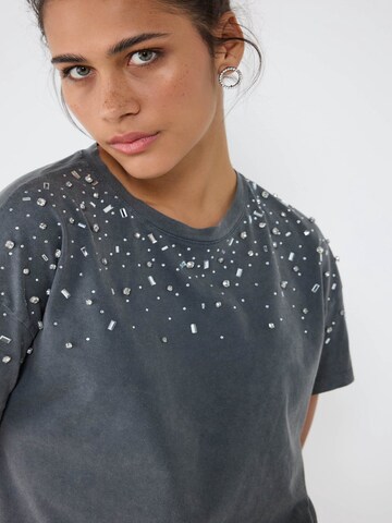 No Matter What Top in Grey