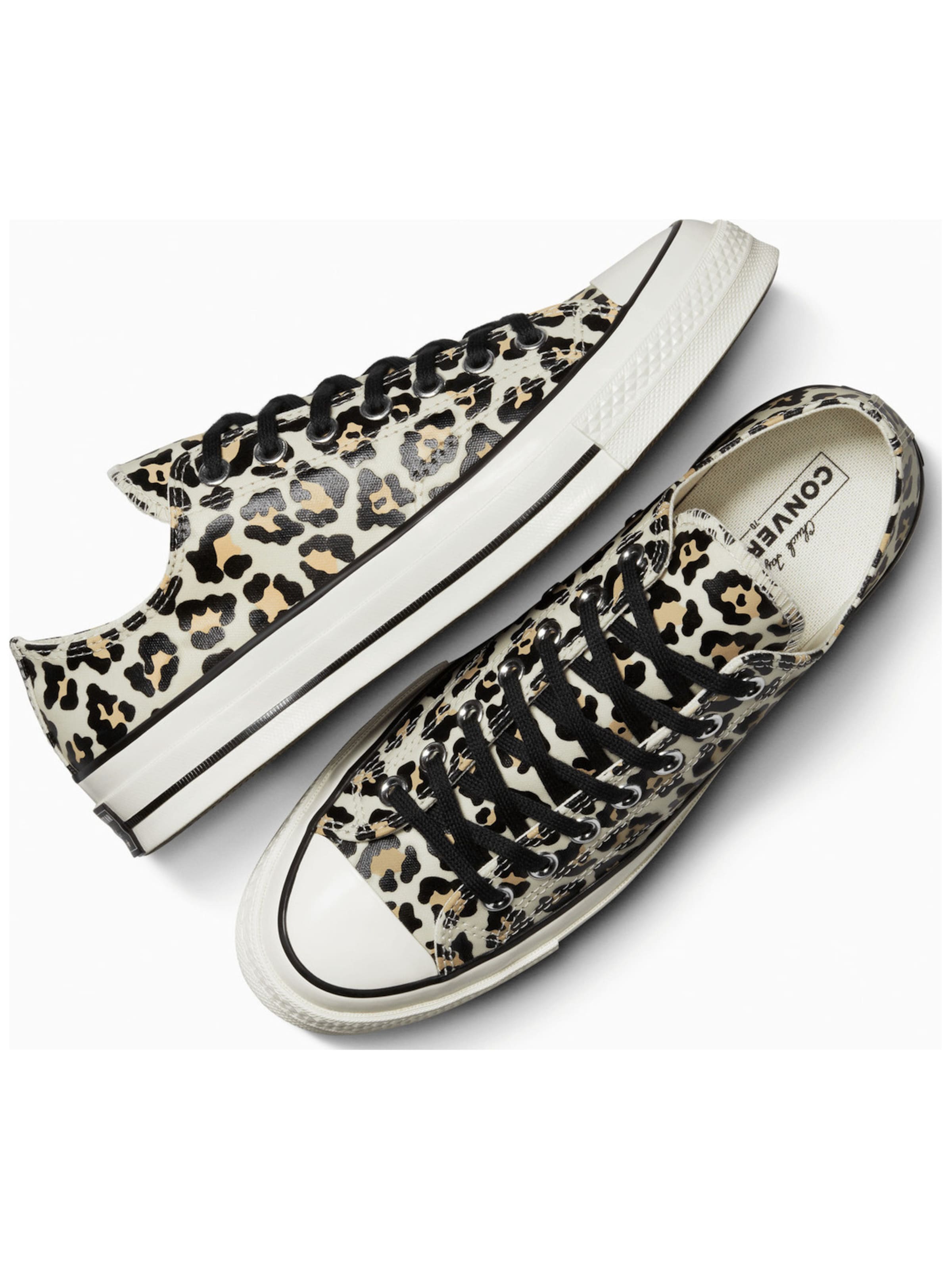 CONVERSE Sneaker low 'Converse Chuck 70 Glow-In-The-Dark Leopard Print'‌‌‌‌‌‌‌‌‌‌ in Grün