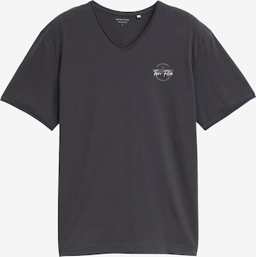 TOM TAILOR T-Shirt in Schwarz: Vorderseite