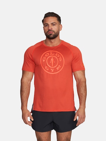 T-Shirt 'KURT' GOLD´S GYM APPAREL en rouge : devant
