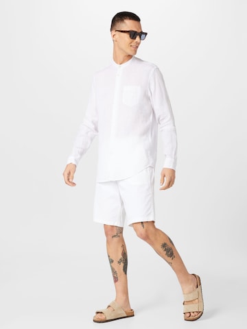 UNITED COLORS OF BENETTON Regular Fit Skjorte i hvid