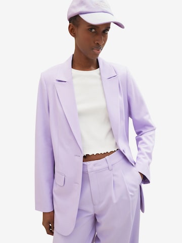 TOM TAILOR DENIM - Blazer em roxo